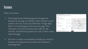 Ranking Drop Investigation 10