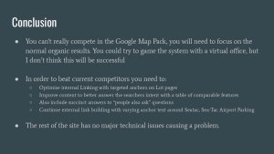 Ranking Drop Investigation 19